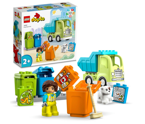 LEGO Duplo 10987 Ciężarówka recyklingowa - 1144302 - zdjęcie 12